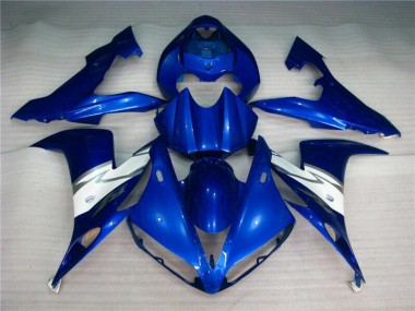 Cheapest 2004-2006 Blue White Yamaha YZF R1 Bike Fairings UK
