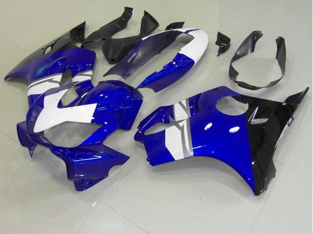 Cheapest 2004-2007 White Blue Black Honda CBR600 F4i Bike Fairing Kit UK