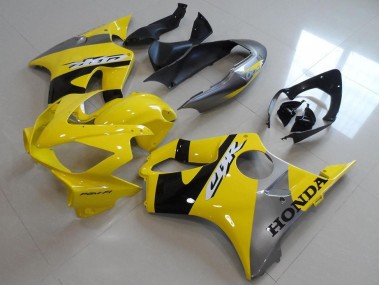 Cheapest 2004-2007 Yellow Grey Honda CBR600 F4i Motorbike Fairing Kits UK