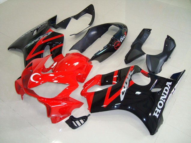 Cheapest 2004-2007 Black Red Honda CBR600 F4i Motor Fairings UK