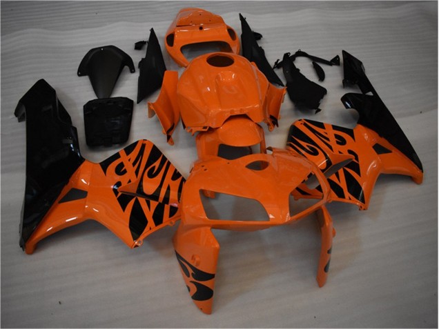 Cheapest 2005-2006 Orange Black Honda CBR600RR Motorbike Fairing UK Cheapest 2005-2006 Orange Black Honda CBR600RR Motorbike Fairing UK