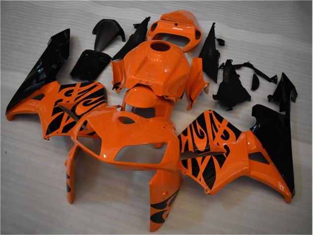 Cheapest 2005-2006 Orange Black Honda CBR600RR Motorbike Fairing UK Cheapest 2005-2006 Orange Black Honda CBR600RR Motorbike Fairing UK
