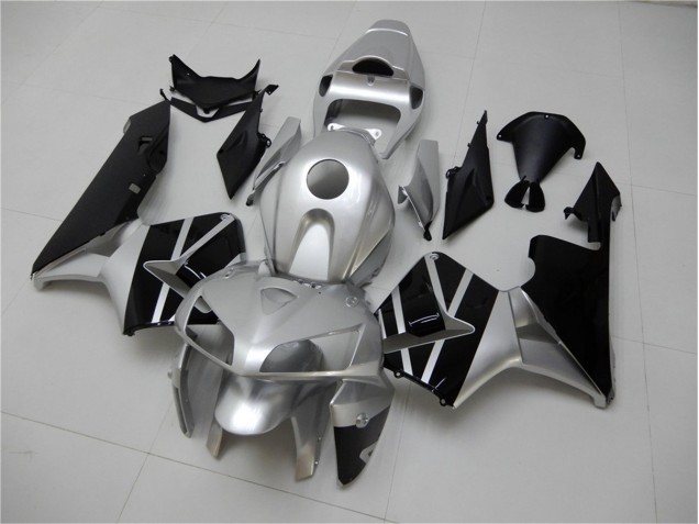 Cheapest 2005-2006 Silver Black Honda CBR600RR Motor Bike Fairings UK Cheapest 2005-2006 Silver Black Honda CBR600RR Motor Bike Fairings UK
