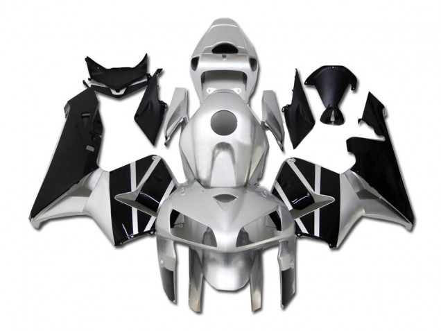 Cheapest 2005-2006 Silver Black Honda CBR600RR Motor Bike Fairings UK Cheapest 2005-2006 Silver Black Honda CBR600RR Motor Bike Fairings UK
