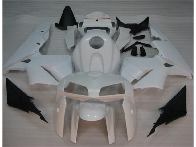 Cheapest 2005-2006 White Honda CBR600RR Bike Fairing Kit UK Cheapest 2005-2006 White Honda CBR600RR Bike Fairing Kit UK