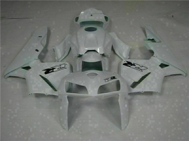 Cheapest 2005-2006 White Honda CBR600RR Replacement Motorcycle Fairings UK