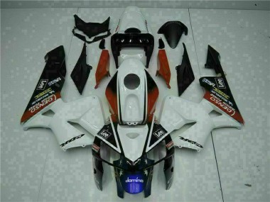 Cheapest 2005-2006 White Red Black Lee Honda CBR600RR Motorbike Fairing UK