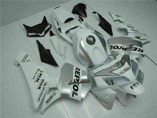 Cheapest 2005-2006 White Repsol Honda CBR600RR Bike Fairings & Bodywork UK Cheapest 2005-2006 White Repsol Honda CBR600RR Bike Fairings & Bodywork UK