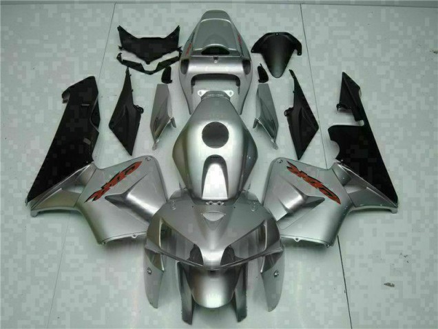 Cheapest 2005-2006 Silver Honda CBR600RR Bike Fairing Kit UK Cheapest 2005-2006 Silver Honda CBR600RR Bike Fairing Kit UK