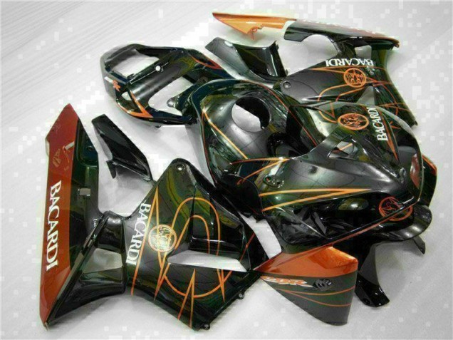 Cheapest 2005-2006 Black Orange BACARDI Honda CBR600RR Motorcycle Fairing UK Cheapest 2005-2006 Black Orange BACARDI Honda CBR600RR Motorcycle Fairing UK