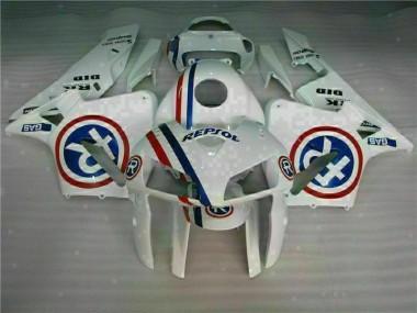 Cheapest 2005-2006 White Honda CBR600RR Bike Fairings UK