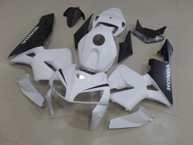Cheapest 2005-2006 White Black Honda CBR600RR Motorcycle Fairings UK Cheapest 2005-2006 White Black Honda CBR600RR Motorcycle Fairings UK