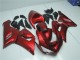 Cheapest 2005-2006 Candy Red Kawasaki ZX6R Motorcycle Fairing Kits UK