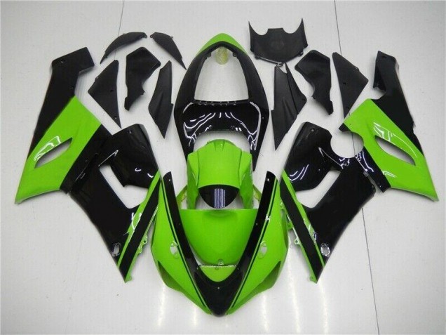 Cheapest 2005-2006 Green Black Kawasaki ZX6R Motor Fairings UK Cheapest 2005-2006 Green Black Kawasaki ZX6R Motor Fairings UK