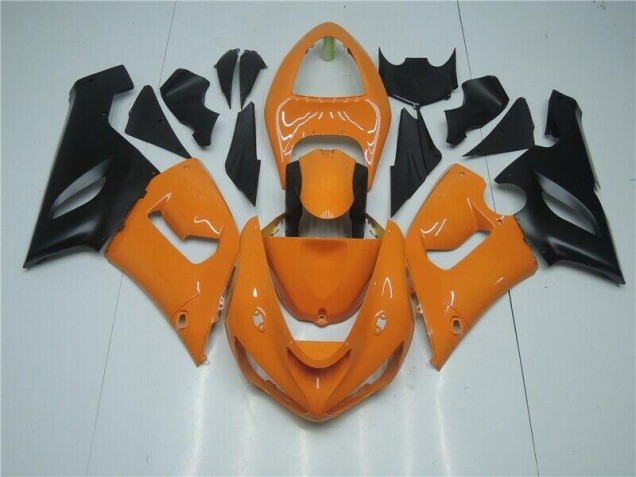 Cheapest 2005-2006 Orange Black Kawasaki ZX6R Bike Fairings UK Cheapest 2005-2006 Orange Black Kawasaki ZX6R Bike Fairings UK