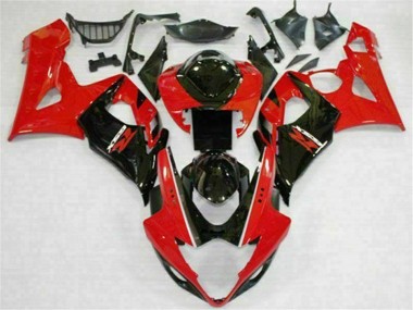 Cheapest 2005-2006 Red Black Suzuki GSXR 1000 Motorcycle Fairings UK