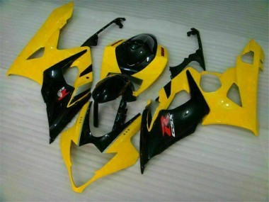 Cheapest 2005-2006 Yellow Black Suzuki GSXR 1000 Motor Bike Fairings UK