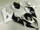 Cheapest 2005-2006 White Black Suzuki GSXR 1000 Moto Fairings UK