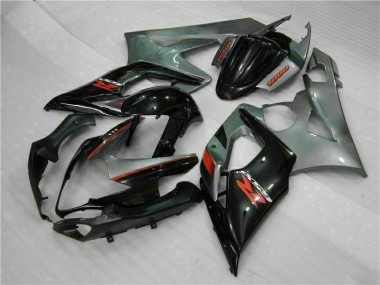 Cheapest 2005-2006 Grey Black Suzuki GSXR 1000 Motorcyle Fairings UK