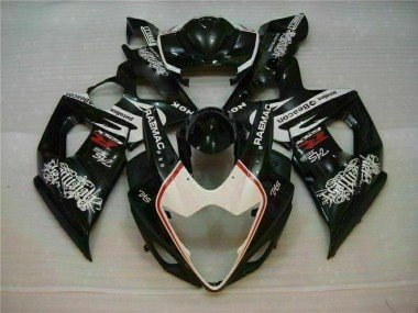 Cheapest 2005-2006 White Black Suzuki GSXR 1000 Motorcycle Fairings Kit UK