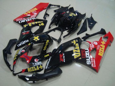 Cheapest 2005-2006 Black Red Rizla Suzuki GSXR 1000 Motorcycle Replacement Fairings UK