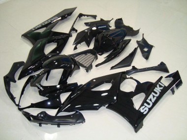 Cheapest 2005-2006 Black Silver Decals Suzuki GSXR 1000 Replacement Fairings UK