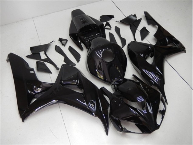 Cheapest 2006-2007 Glossy Black Honda CBR1000RR Motor Bike Fairings UK