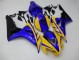 Cheapest 2006-2007 Yellow Blue Honda CBR1000RR Replacement Motorcycle Fairings UK
