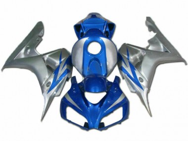 Cheapest 2006-2007 Blue Silver Honda CBR1000RR Motorcycle Fairings Kits UK