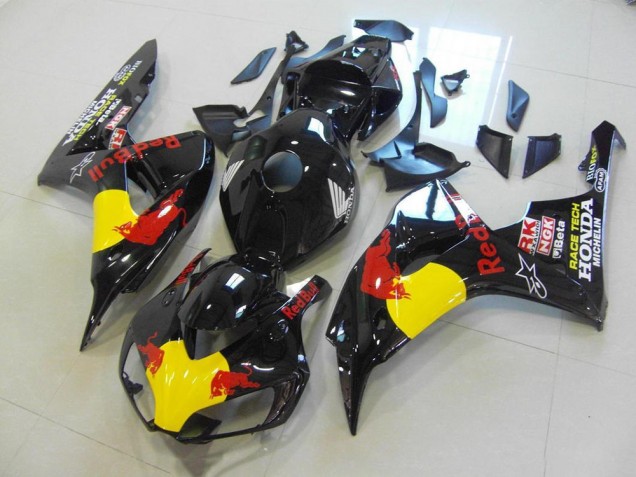 Cheapest 2006-2007 Black Red Bull Honda CBR1000RR Bike Fairing Kit UK Cheapest 2006-2007 Black Red Bull Honda CBR1000RR Bike Fairing Kit UK