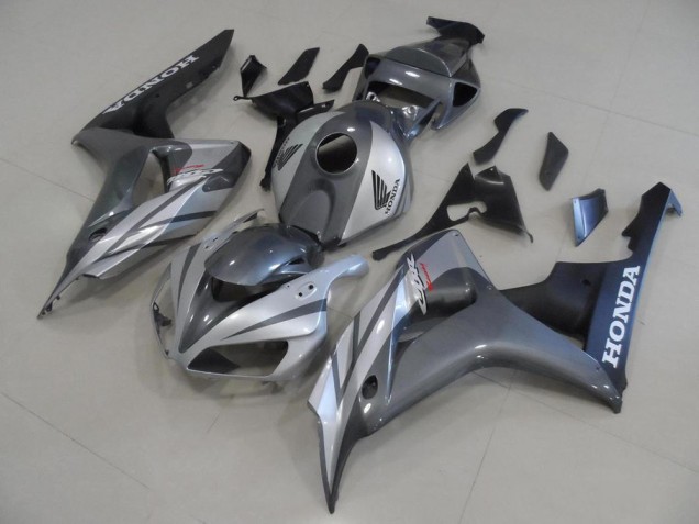 Cheapest 2006-2007 Grey Silver and Matte Black Honda CBR1000RR Motor Fairings UK Cheapest 2006-2007 Grey Silver and Matte Black Honda CBR1000RR Motor Fairings UK