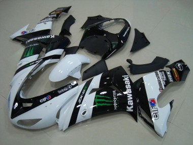 Cheapest 2006-2007 White Monster Kawasaki ZX10R Motorcycle Bodywork UK