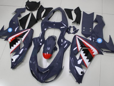 Cheapest 2006-2007 Grey Shark Kawasaki ZX10R Replacement Fairings UK
