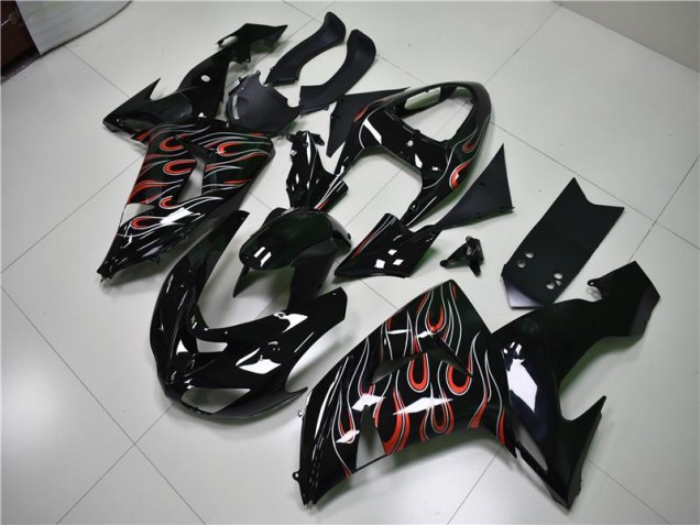 Cheapest 2006-2007 Black Grey Red Kawasaki ZX10R Motorbike Fairing UK Cheapest 2006-2007 Black Grey Red Kawasaki ZX10R Motorbike Fairing UK