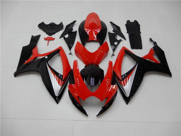 Cheapest 2006-2007 Red Black Suzuki GSXR 600/750 Replacement Motorcycle Fairings UK Cheapest 2006-2007 Red Black Suzuki GSXR 600/750 Replacement Motorcycle Fairings UK