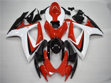 Cheapest 2006-2007 Red Black Suzuki GSXR 600/750 Motorcycle Fairings Kits UK