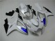 Cheapest 2006-2007 White Blue Suzuki GSXR 600/750 Motorcylce Fairings UK