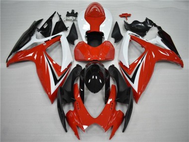 Cheapest 2006-2007 Red Black Suzuki GSXR 600/750 Motorcycle Fairing Kits UK