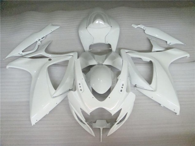 Cheapest 2006-2007 Pearl White Suzuki GSXR 600/750 Motorbike Fairing UK Cheapest 2006-2007 Pearl White Suzuki GSXR 600/750 Motorbike Fairing UK