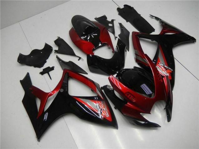 Cheapest 2006-2007 Red Black Suzuki GSXR 600/750 Motor Bike Fairings UK Cheapest 2006-2007 Red Black Suzuki GSXR 600/750 Motor Bike Fairings UK