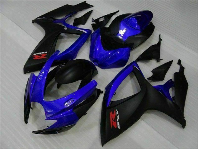 Cheapest 2006-2007 Blue Black Suzuki GSXR 600/750 Motorbike Fairing Kits UK Cheapest 2006-2007 Blue Black Suzuki GSXR 600/750 Motorbike Fairing Kits UK
