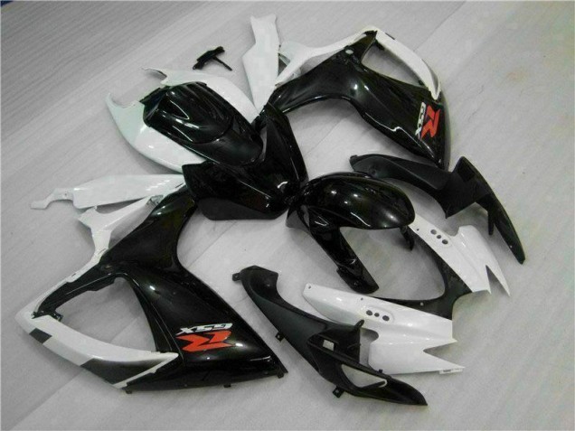 Cheapest 2006-2007 White Black Suzuki GSXR 600/750 Motorcycle Fairings Kit UK Cheapest 2006-2007 White Black Suzuki GSXR 600/750 Motorcycle Fairings Kit UK