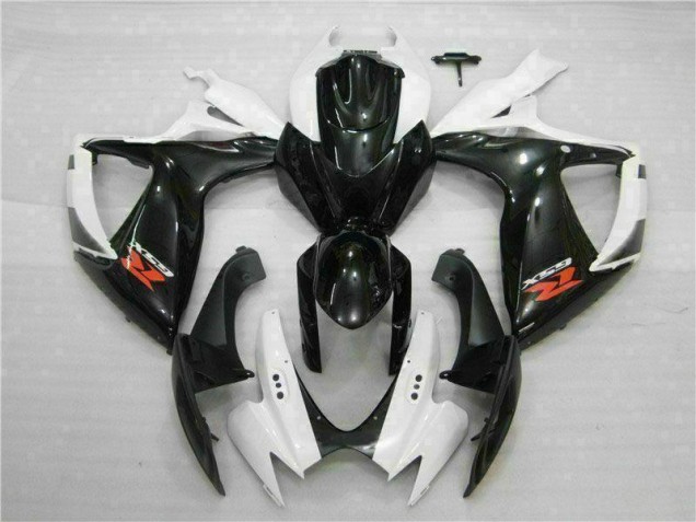 Cheapest 2006-2007 White Black Suzuki GSXR 600/750 Motorcycle Fairings Kit UK Cheapest 2006-2007 White Black Suzuki GSXR 600/750 Motorcycle Fairings Kit UK
