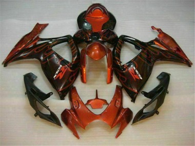 Cheapest 2006-2007 Red Suzuki GSXR 600/750 Motorbike Fairings UK