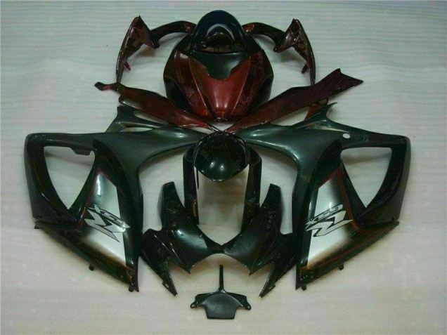 Cheapest 2006-2007 Black Red Suzuki GSXR 600/750 Motorcycle Fairings UK