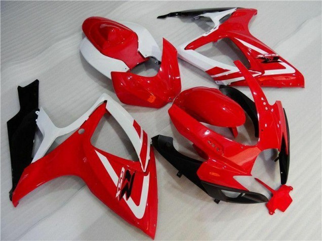 Cheapest 2006-2007 Red White Suzuki GSXR 600/750 Motorbike Fairing UK Cheapest 2006-2007 Red White Suzuki GSXR 600/750 Motorbike Fairing UK