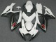 Cheapest 2006-2007 White Suzuki GSXR 600/750 Motorcycle Fairing Kits UK