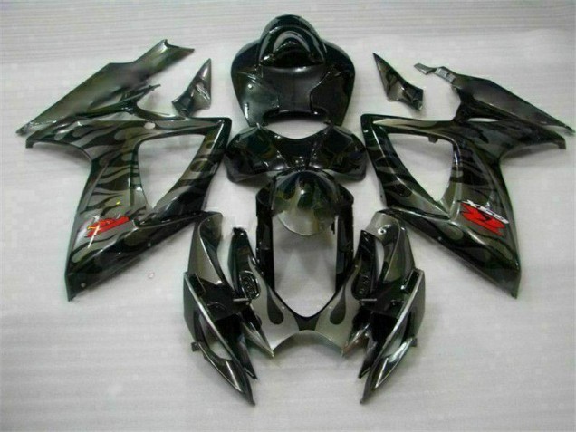 Cheapest 2006-2007 Black Suzuki GSXR 600/750 Motorbike Fairing UK