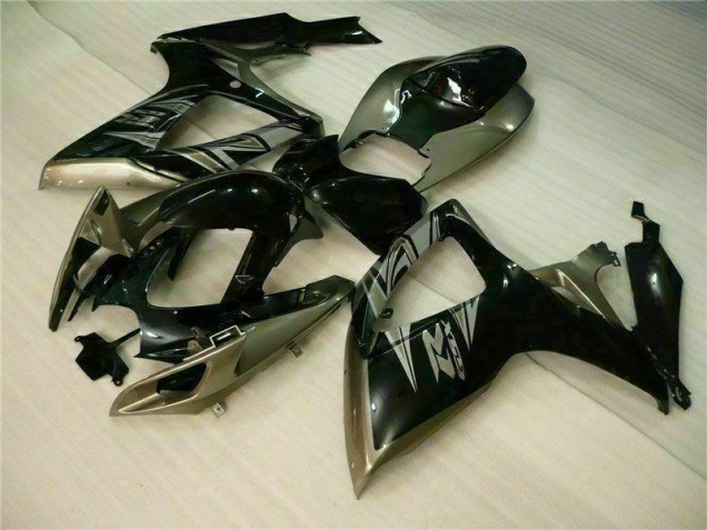 Cheapest 2006-2007 Black Grey Suzuki GSXR 600/750 Motorcycle Replacement Fairings UK
