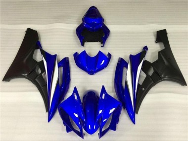 Cheapest 2006-2007 Blue Black Yamaha YZF R6 Motorcycle Fairings Kits UK